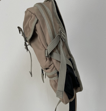 Avirex Sling Backpack Body Bag Crossbody Beige