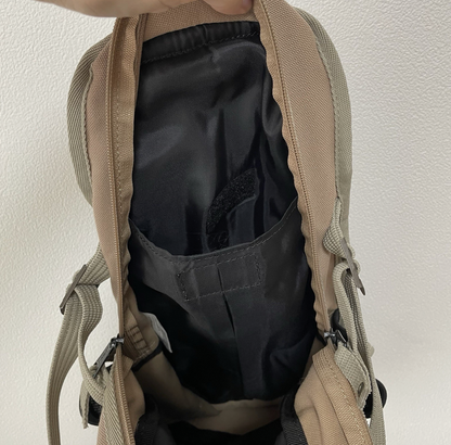 Avirex Sling Backpack Body Bag Crossbody Beige