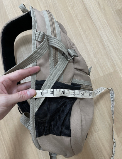 Avirex Sling Backpack Body Bag Crossbody Beige