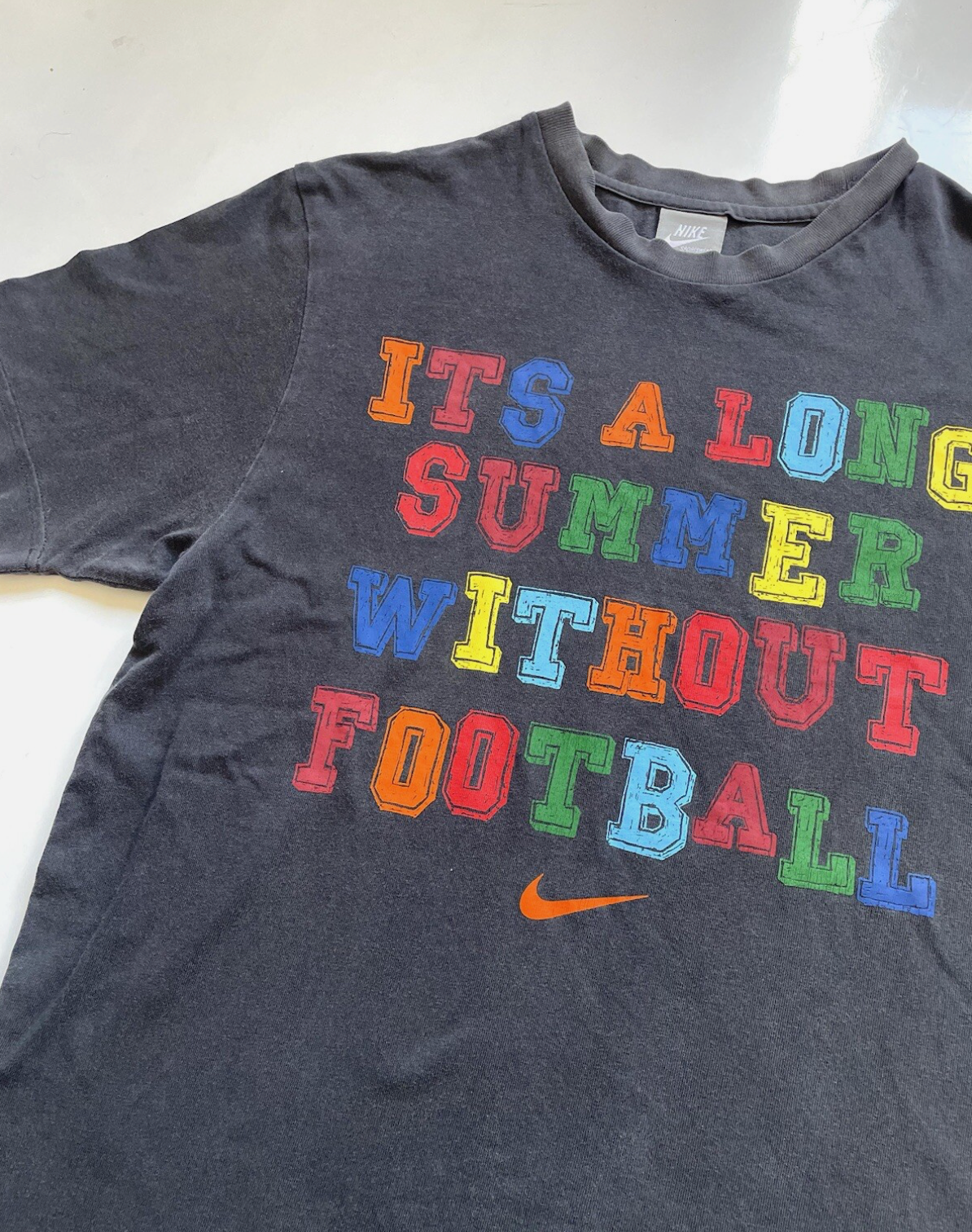 Nike Long Summer Without Football Soccer Vintage T-shirt Men’s M