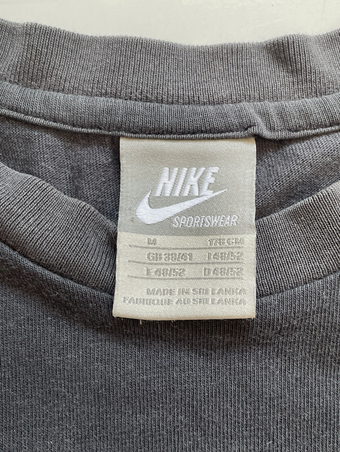 Nike Long Summer Without Football Soccer Vintage T-shirt Men’s M