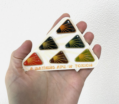 A Bathing Ape Bape x Tokion Pin Badge Set Pins