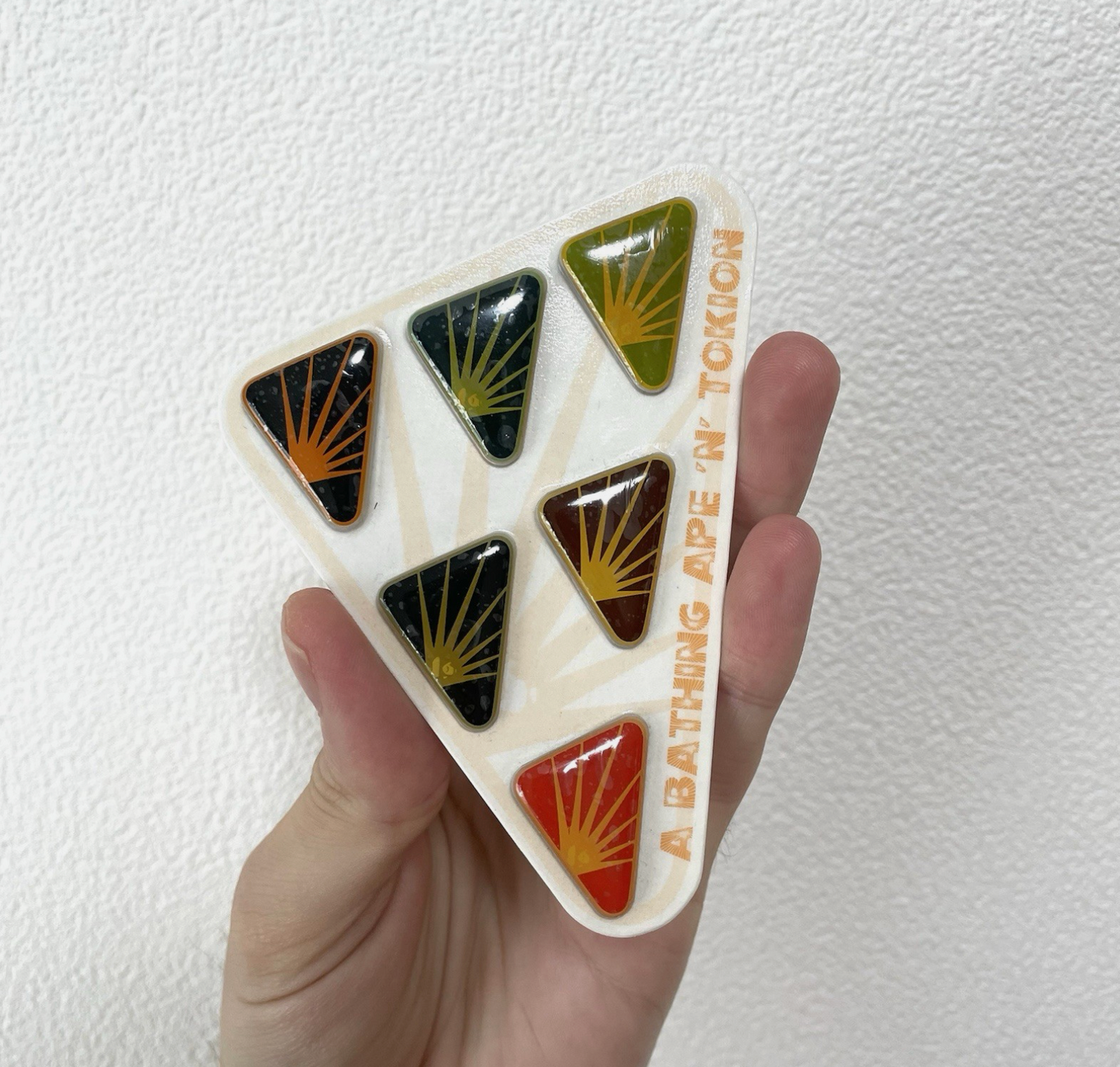 A Bathing Ape Bape x Tokion Pin Badge Set Pins