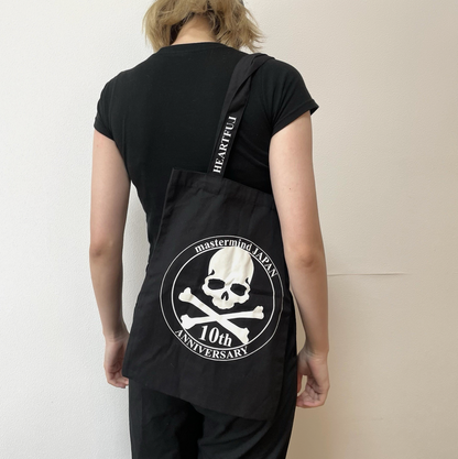 Mastermind 2007 Japan 10th Anniversary Black Canvas Tote Bag