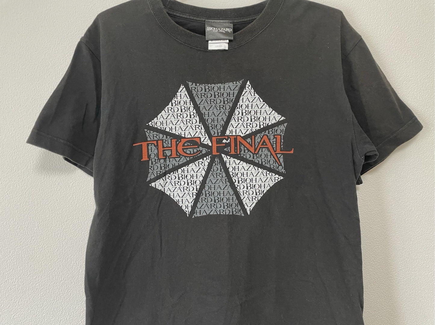 Capcom Resident Evil Biohazard The Final Umbrella Black Mens M