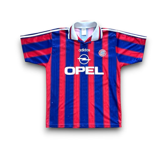Adidas 1995-1997 Vintage Bayern Munich Home Soccer Jersey Mens M