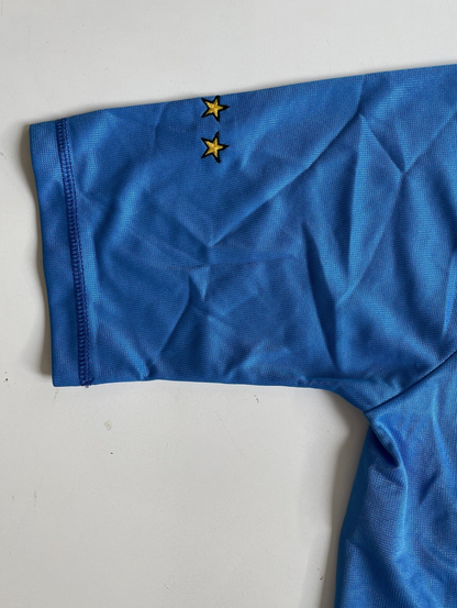 Italy Vintage Jersey Euro Home Kit Azzurri Mens L