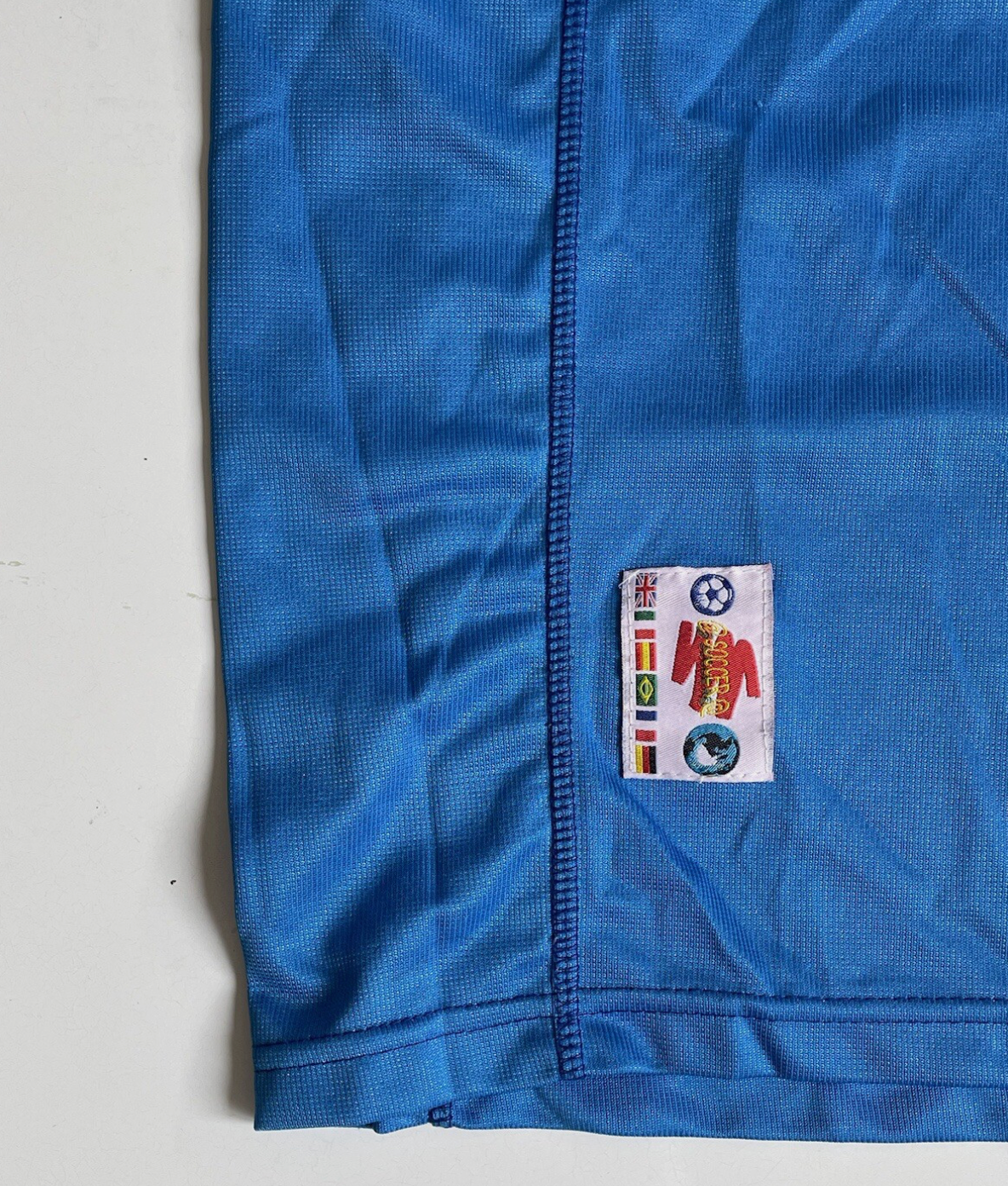 Italy Vintage Jersey Euro Home Kit Azzurri Mens L