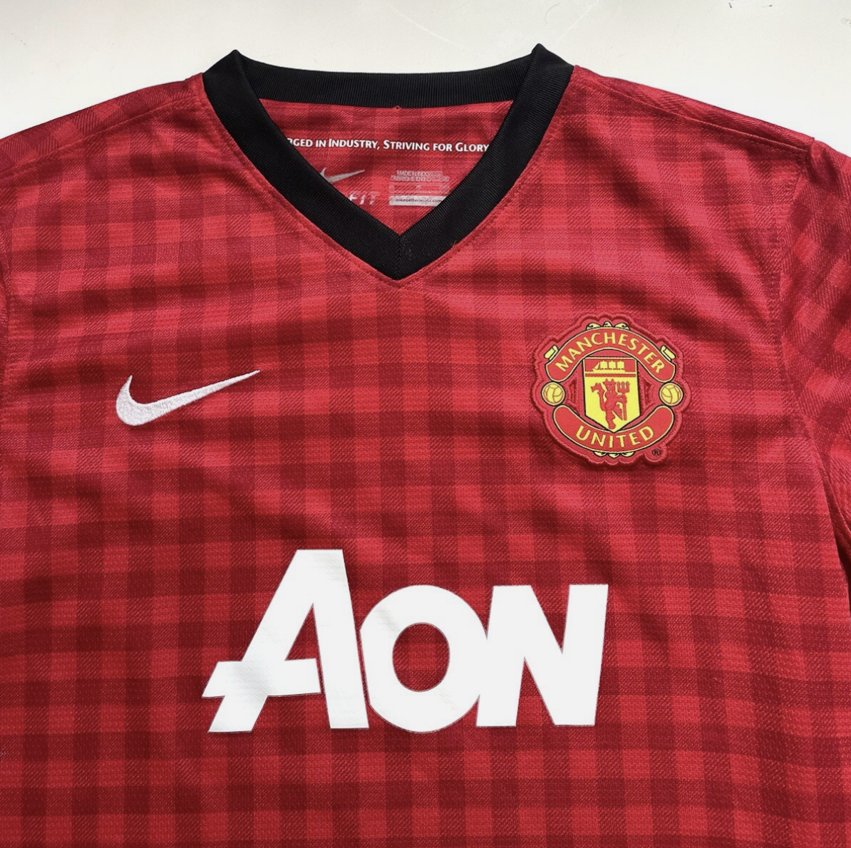 Nike Manchester United Kit Jersey Soccer Youth S (Ladies M)