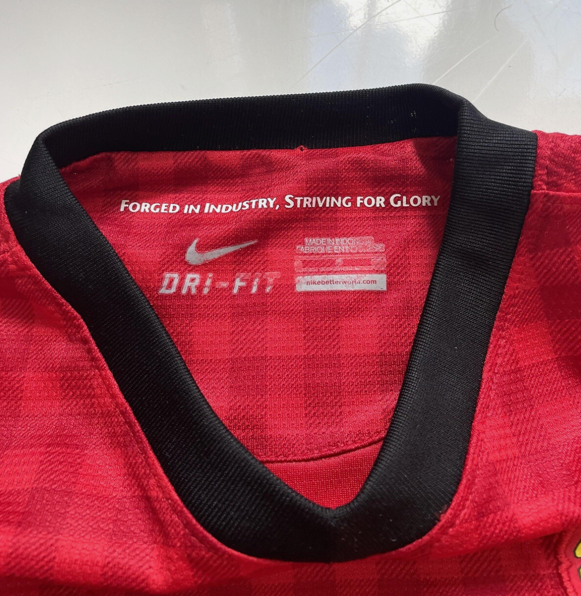 Nike Manchester United Kit Jersey Soccer Youth S (Ladies M)