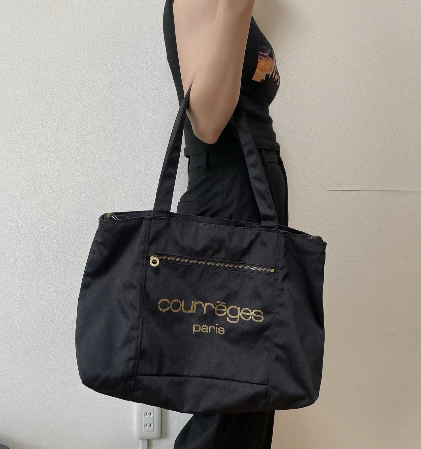 クレージュ パリ トート ショルダー 2way ハンドバッグ