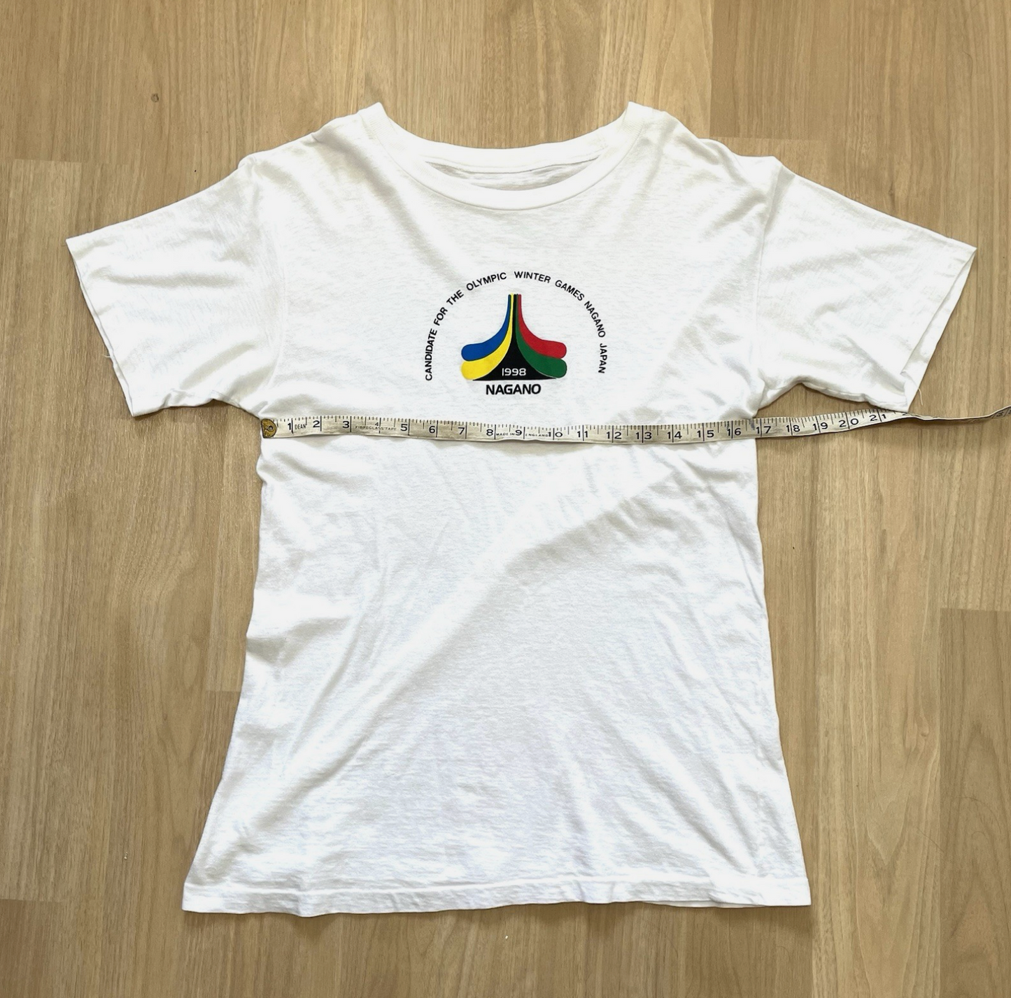 Nagano Winter Olympics Vintage 1998 T-shirt Mens M