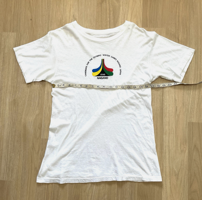Nagano Winter Olympics Vintage 1998 T-shirt Mens M