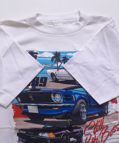 ヴィンテージ フォード マスタング Tシャツ スティル・ザ・ボス メンズ L ラージ