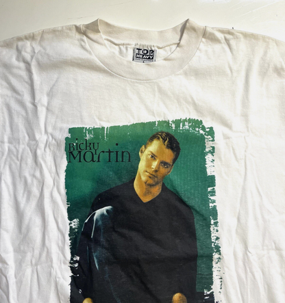 リッキー・マーティン ヴィンテージ Tシャツ Livin La Vida Loca メンズ M