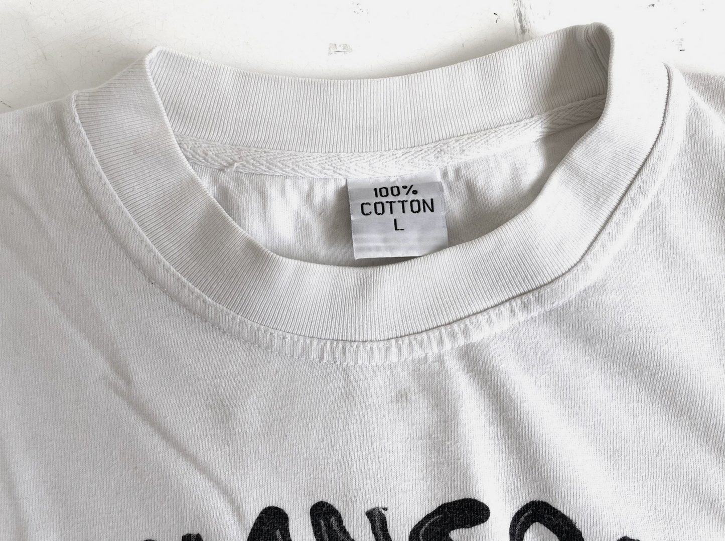 ヴィンテージ ポーリン・ハンソン 政治Tシャツ メンズ ラージサイズ L