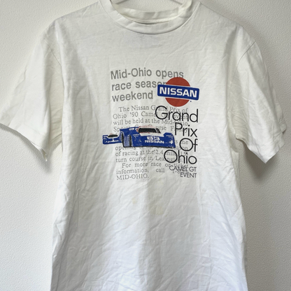 Nissan GT Datsun Vintage T-shirt Grand Prix Ohio Mens M