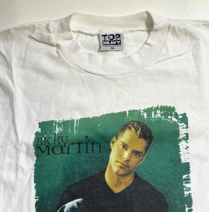 リッキー・マーティン ヴィンテージ Tシャツ Livin La Vida Loca メンズ M