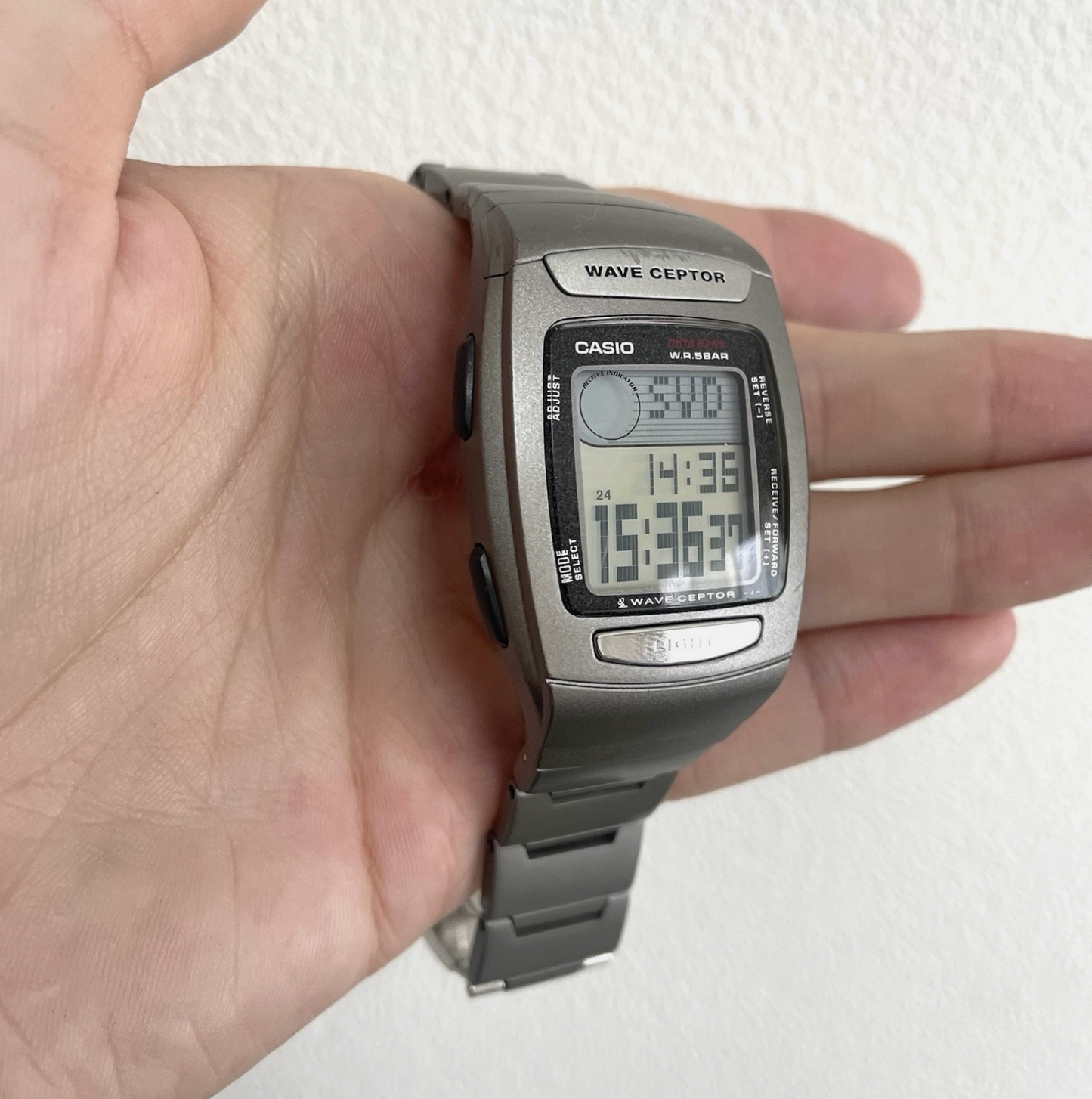 Casio FKT-300 Digital Wave Ceptor Watch Data Bank