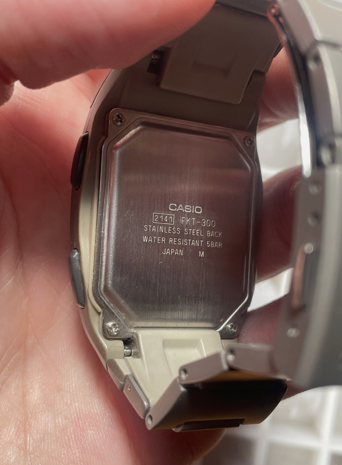 Casio FKT-300 Digital Wave Ceptor Watch Data Bank