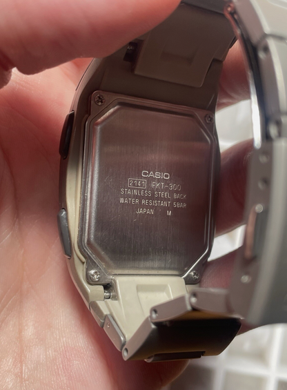 Casio FKT-300 Digital Wave Ceptor Watch Data Bank