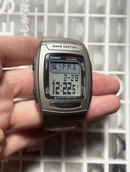 Casio FKT-300 Digital Wave Ceptor Watch Data Bank