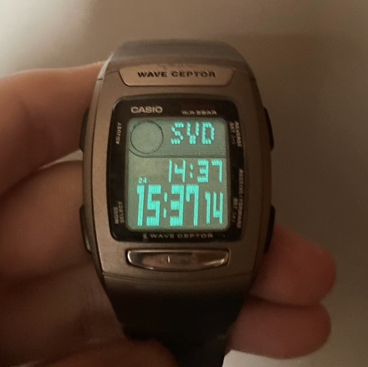 Casio FKT-300 Digital Wave Ceptor Watch Data Bank