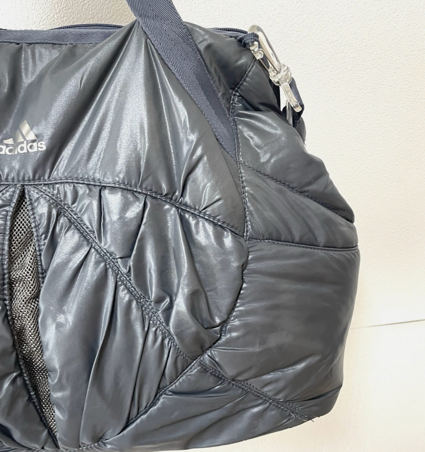 Adidas Vintage 2003 Shoulder Tote Bag Structured Doctors Snap