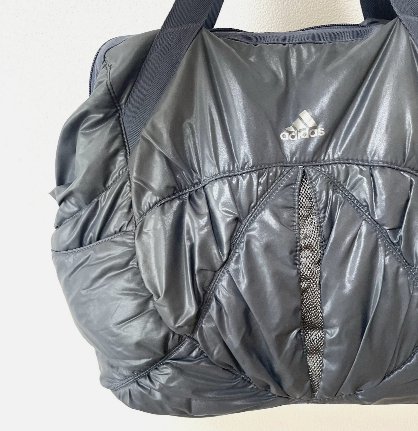 Adidas Vintage 2003 Shoulder Tote Bag Structured Doctors Snap