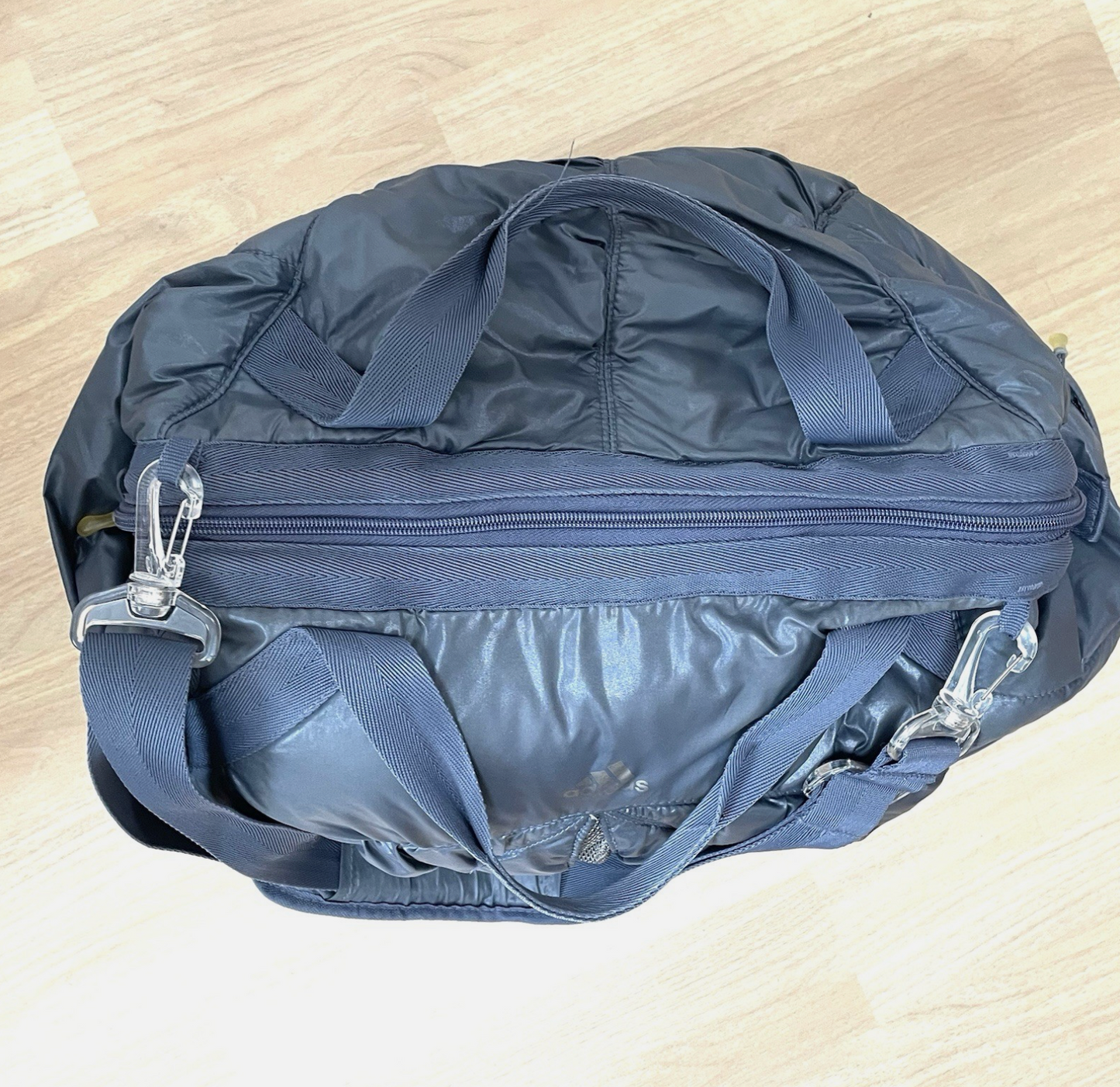 Adidas Vintage 2003 Shoulder Tote Bag Structured Doctors Snap