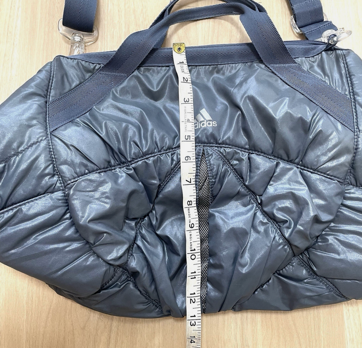 Adidas Vintage 2003 Shoulder Tote Bag Structured Doctors Snap