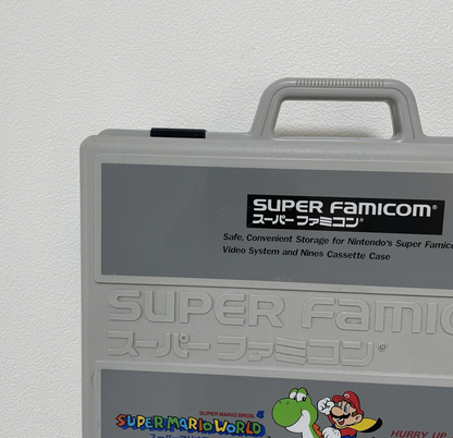 Nintendo Super Famicom Super Mario Hard Vintage Storage Case