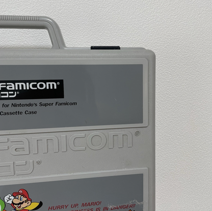 Nintendo Super Famicom Super Mario Hard Vintage Storage Case