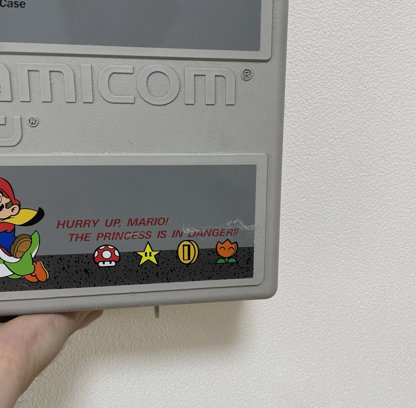 Nintendo Super Famicom Super Mario Hard Vintage Storage Case