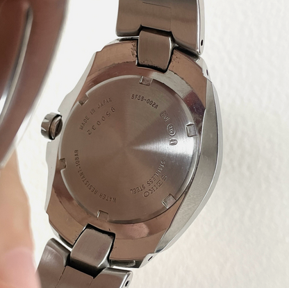 Seiko GMT Vintage 2000's Perpetual Calendar Mens Quartz Watch