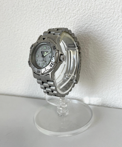 Seiko Alba Aqua Gear V782-0060 Vintage Quartz Dive Watch