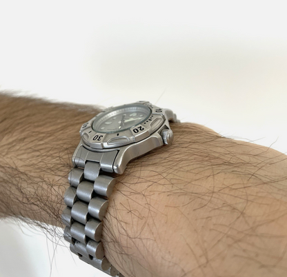 Seiko Alba Aqua Gear V782-0060 Vintage Quartz Dive Watch