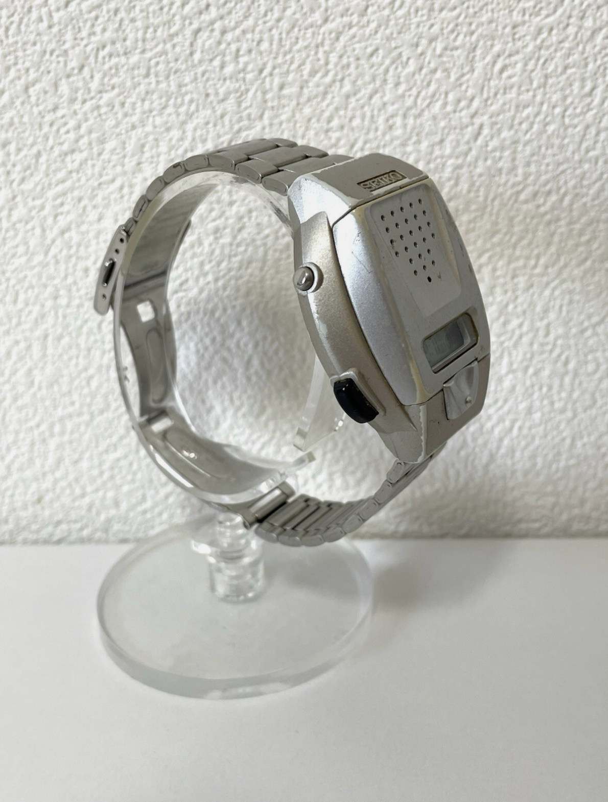 Vintage 1990's Seiko A860-4001 Japanese Talking Voice Watch