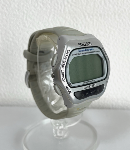 Seiko Super Runners S650-4000 Digital Watch (Grey)
