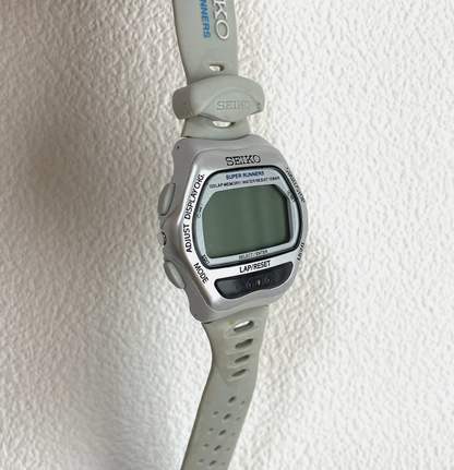 Seiko Super Runners S650-4000 Digital Watch (Grey)