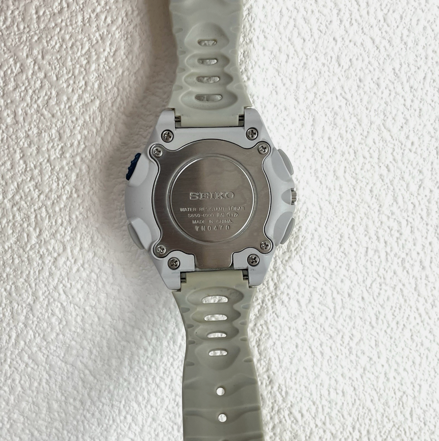 Seiko Super Runners S650-4000 Digital Watch (Grey)