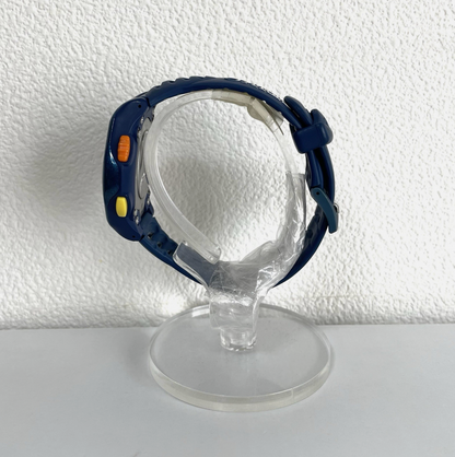 Seiko Super Runners S650-4000 Digital Watch (Blue)