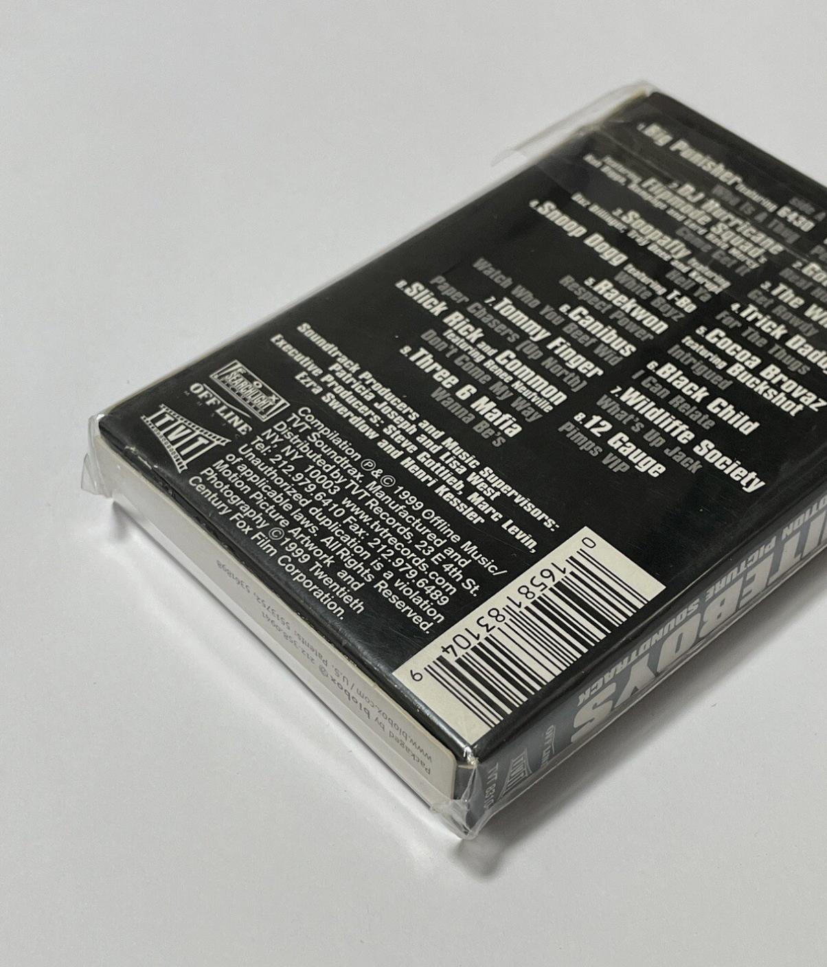 Whiteboys Motion Picture Cassette Tape