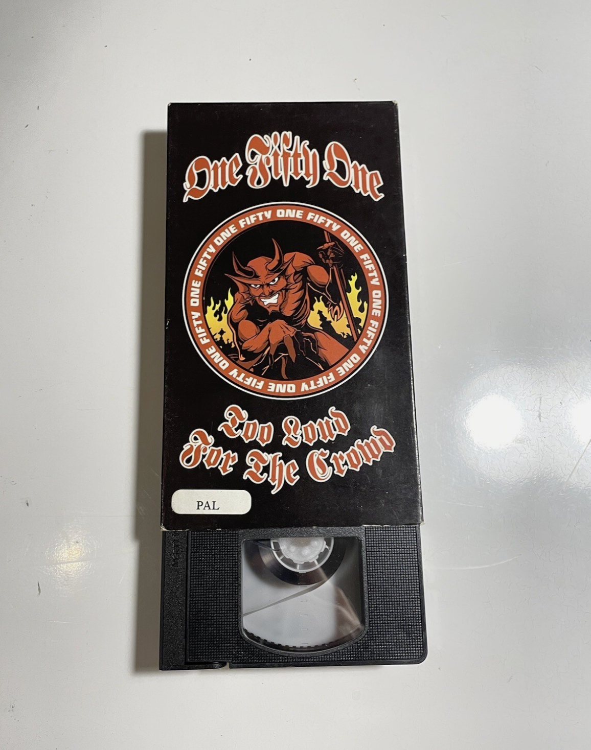 One Fifty One 151 Skateboards VHS Tape Too Loud For The Crowd 1998 Skate 90's