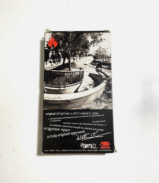 Black Label Kills 2001 VHS Skate Tape