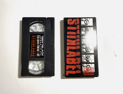 Black Label Kills 2001 VHS Skate Tape
