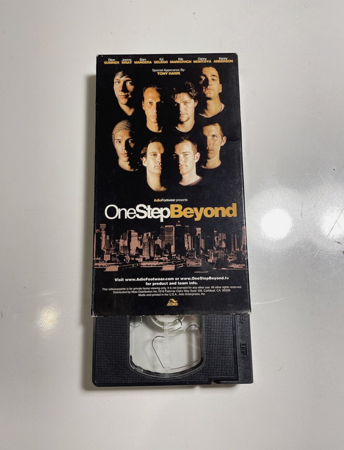ADIO One Step Beyond VHS Video Tape
