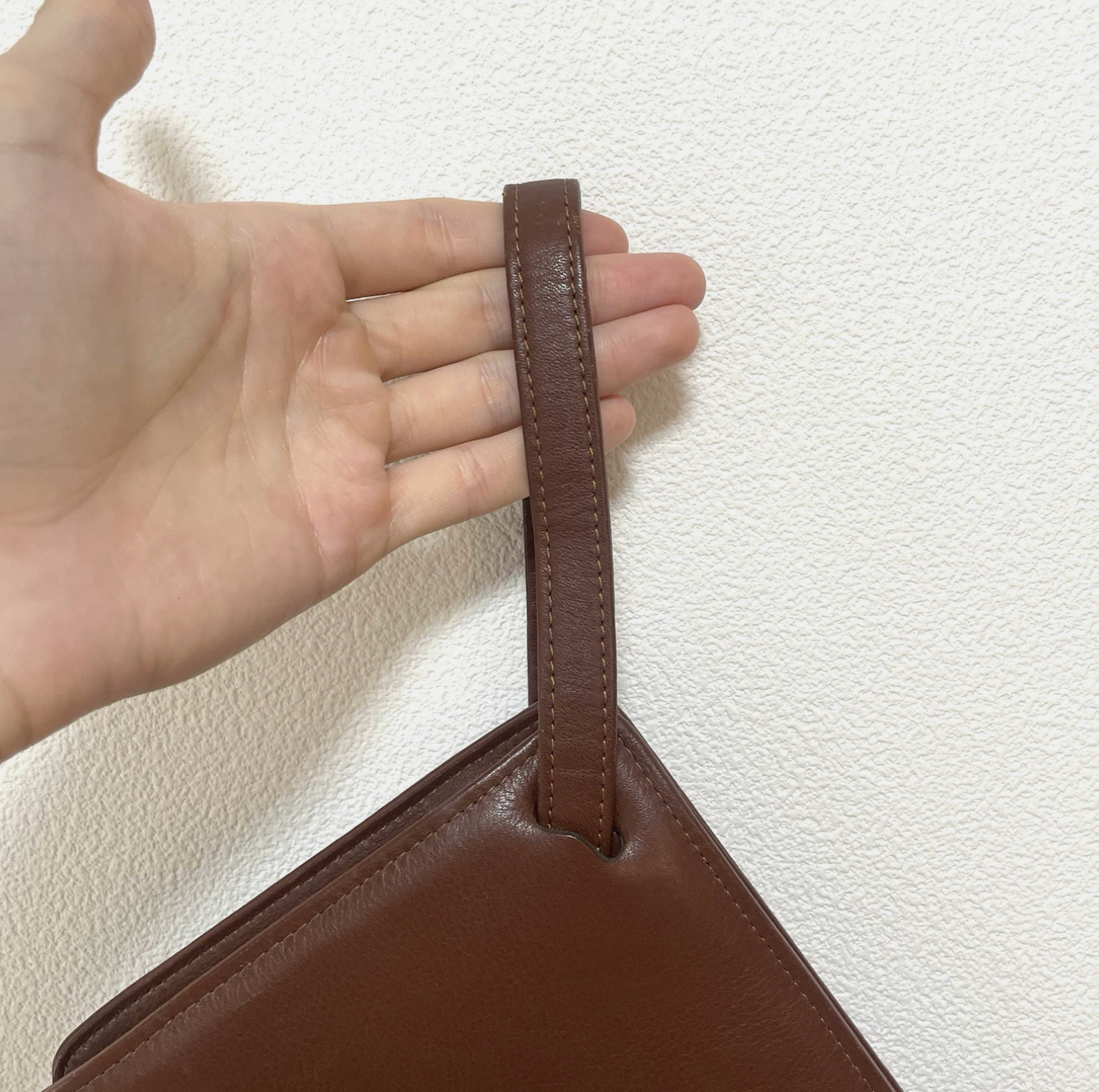 ケンゾー ヴィンテージレザー クラッチバッグ iPad Mini リストレットケース