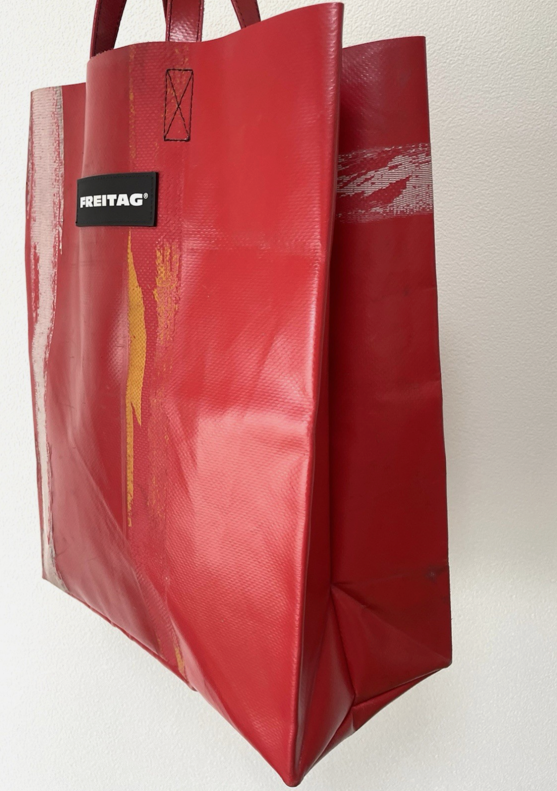 Freitag Miami Vice F52 Red Tote Hand Bag Shopper