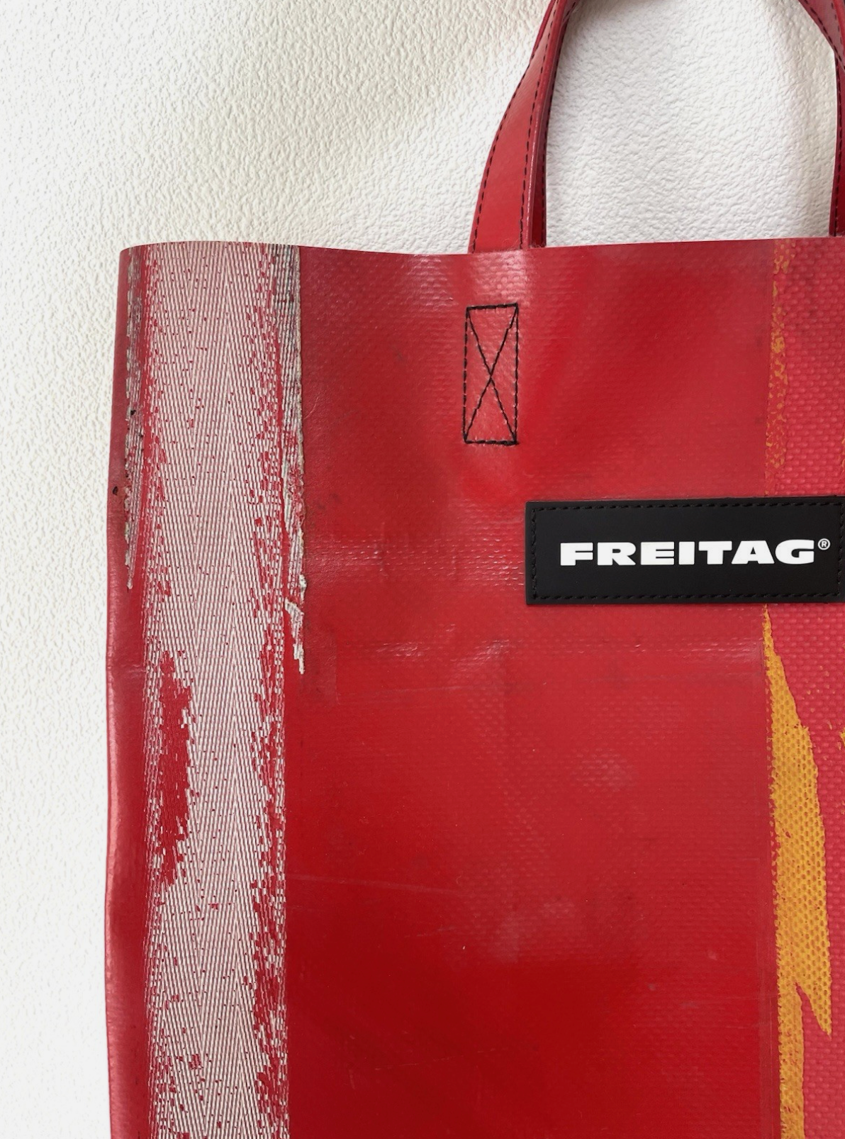 Freitag Miami Vice F52 Red Tote Hand Bag Shopper